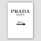 Marfa Print Poster