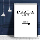 Marfa Print Poster