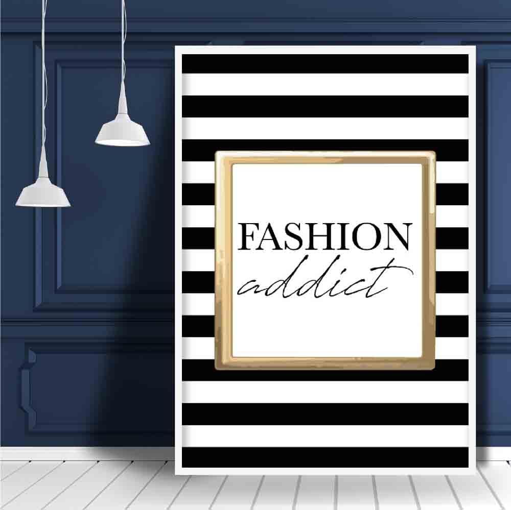 Fashion Addict Print Poster