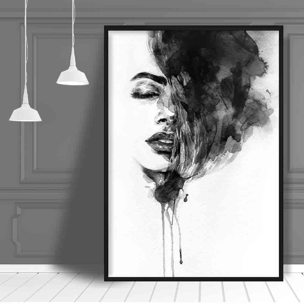 Watercolour Fashion Illustration Dreaming