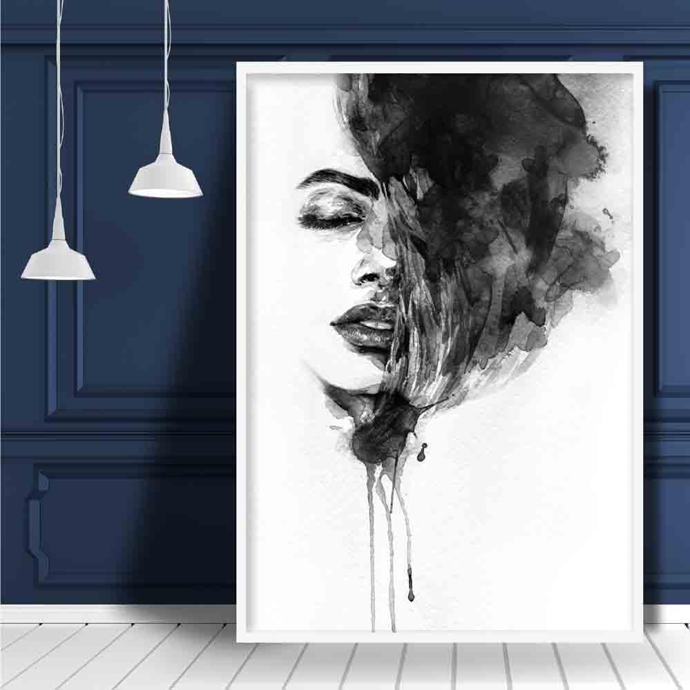 Watercolour Fashion Illustration Dreaming