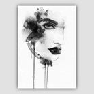 Watercolour Fashion Illustration Flirting