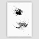 Abstract Watercolour Fashion Illustration face