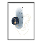 Winter Moods ICE STORM Abstract Painting Print