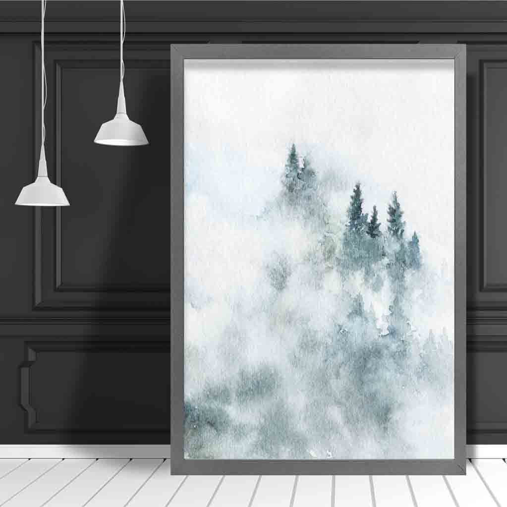 Abstract Landscape Art Print of Painting No 2