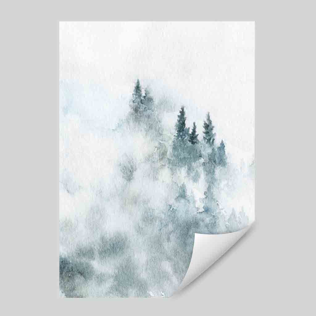 Abstract Landscape Art Print of Painting No 2