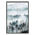Abstract Landscape Art Print of Painting No 3