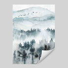 Abstract Landscape Art Print of Painting No 3