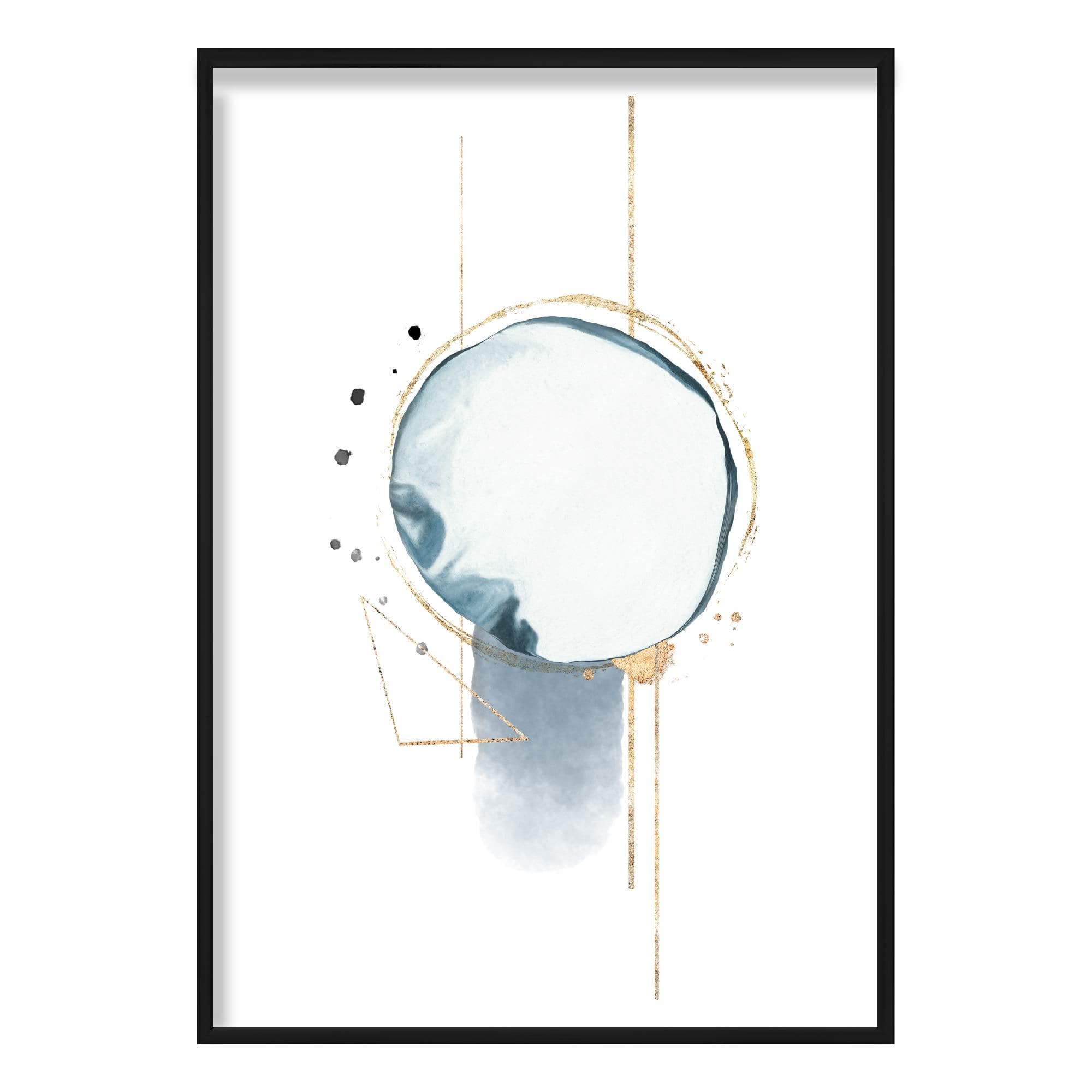 Winter Moods POLAR Abstract Painting Print