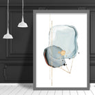 Winter Moods FROST Abstract Painting Print