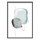 Winter Moods FROST Abstract Painting Print