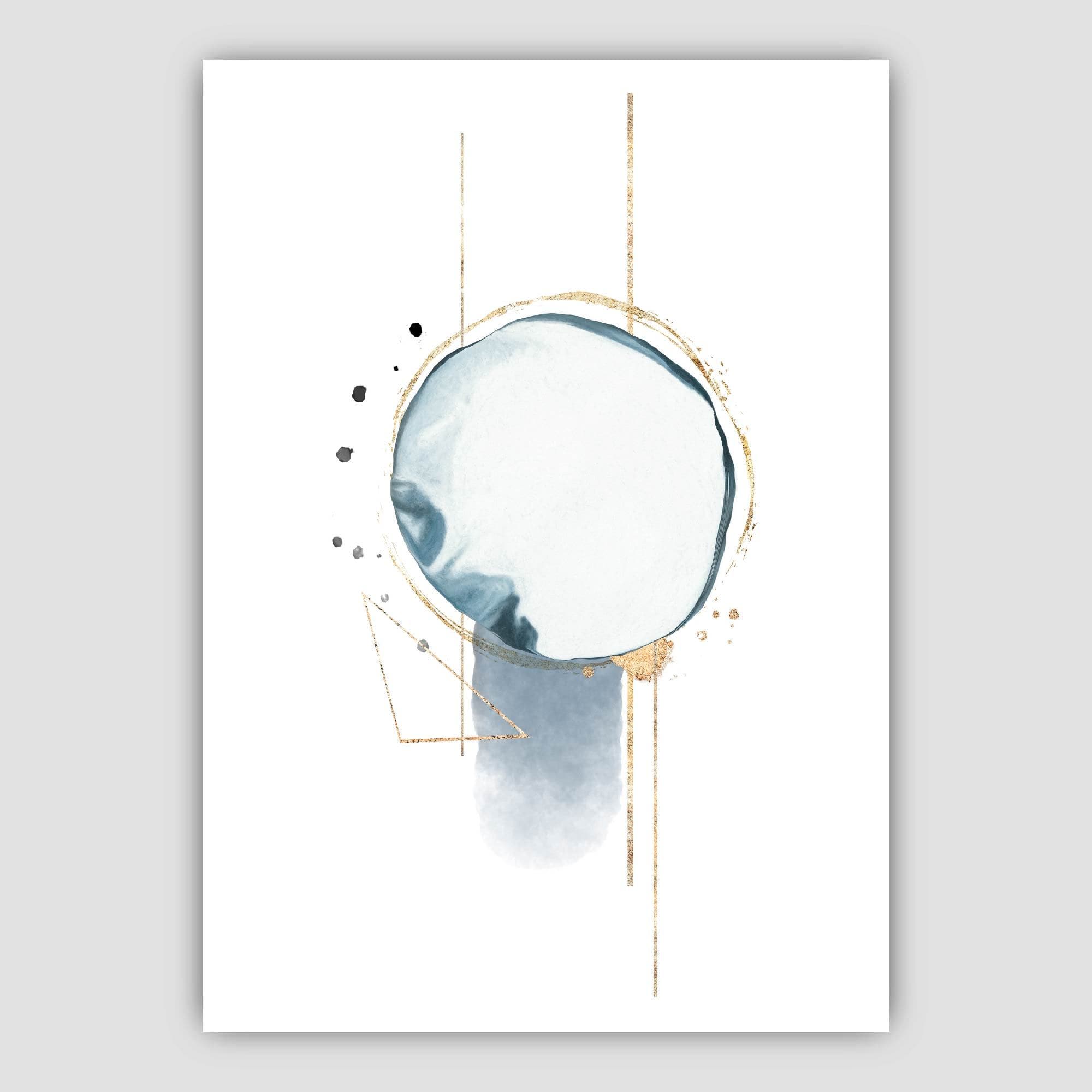 Winter Moods POLAR Abstract Painting Print