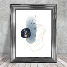 Winter Moods ICE STORM Abstract Painting Print