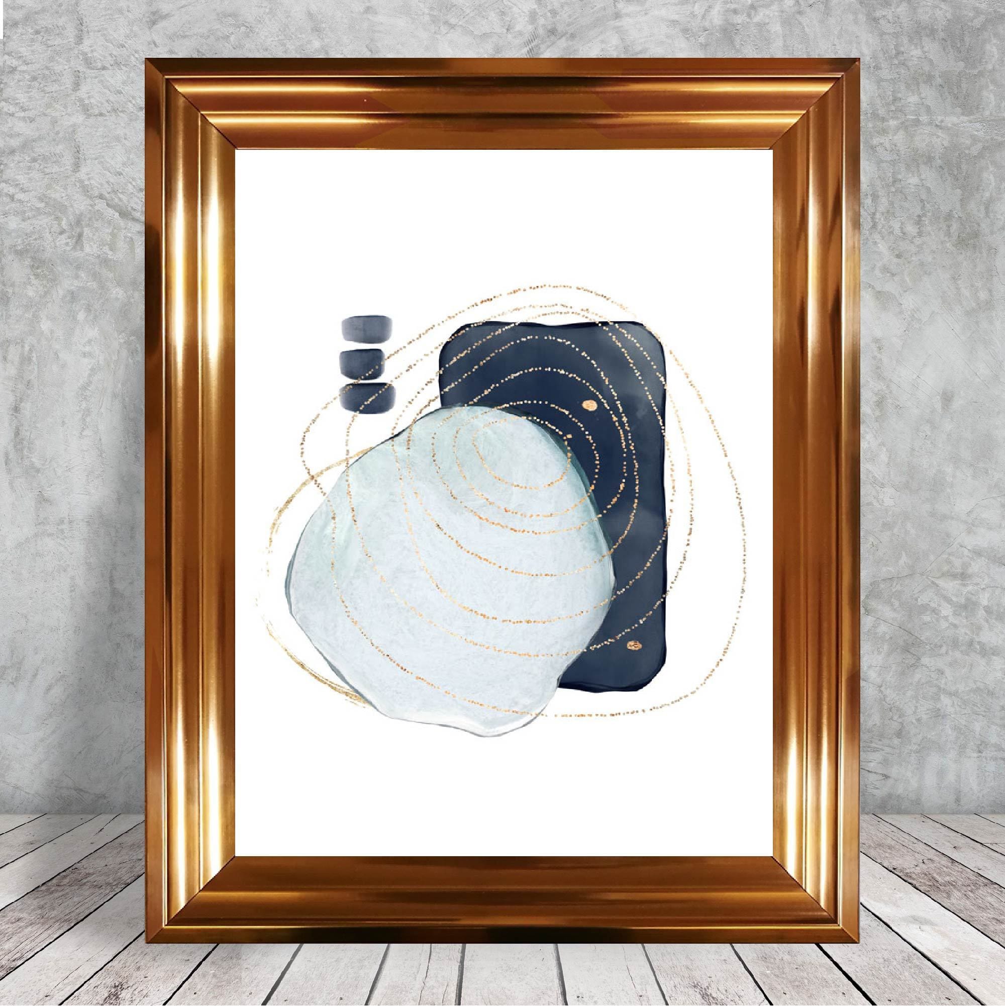 Winter Moods SOLSTICE Abstract Painting Print