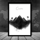 Cairo Watercolour Skyline Cityscape Print
