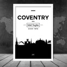 Coventry City Skyline Cityscape Print