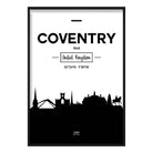 Coventry City Skyline Cityscape Print