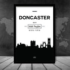 Doncaster City Skyline Cityscape Print
