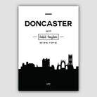 Doncaster City Skyline Cityscape Print
