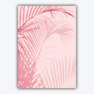 Set of 5 Gallery Wall Art Prints ORIGINAL Pink & Black ABSTRACT Botanical Palm Tree Wall Floral Pictures Posters Artwork