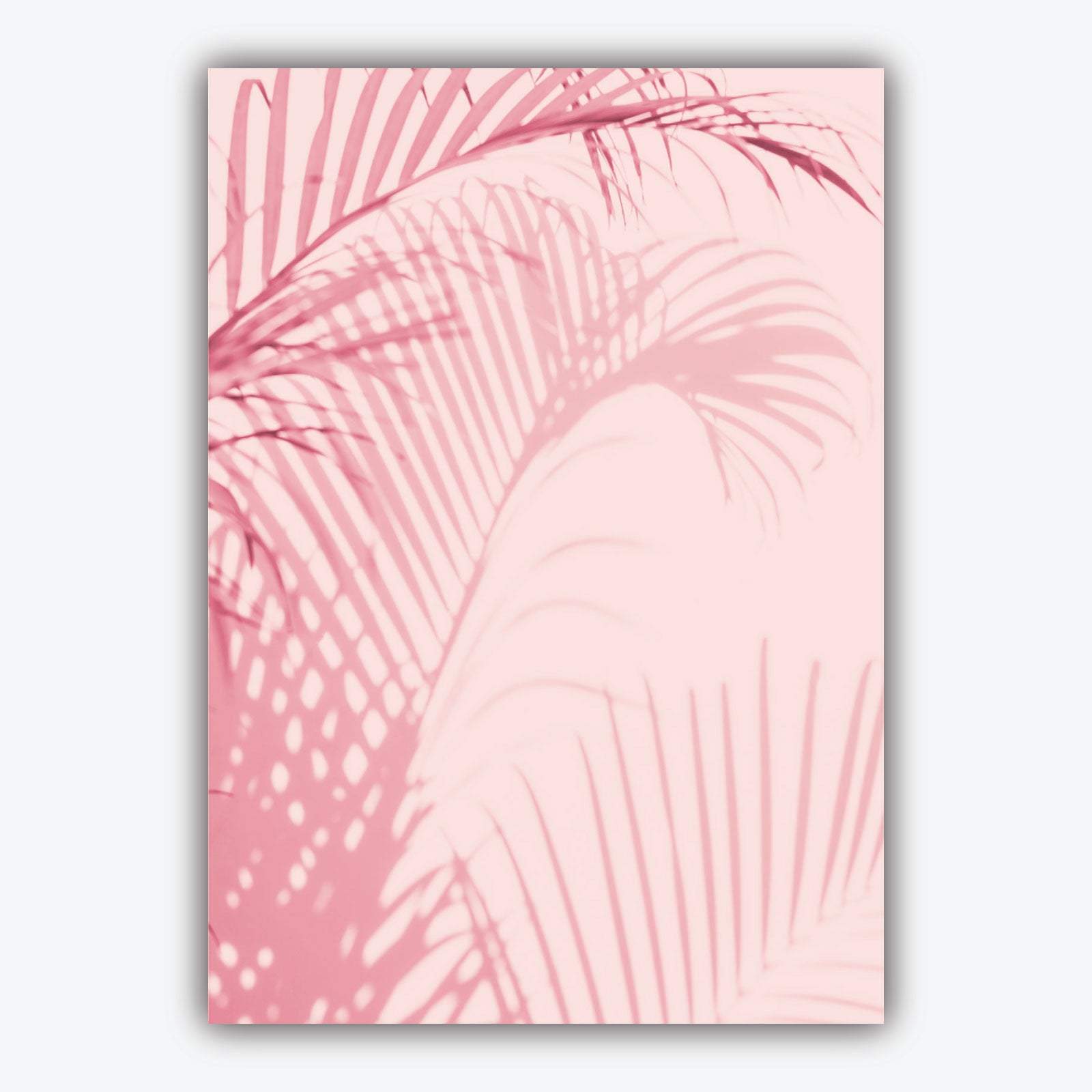 Set of 5 Gallery Wall Art Prints ORIGINAL Pink & Black ABSTRACT Botanical Palm Tree Wall Floral Pictures Posters Artwork