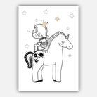 NURSERY Set of 5 PRINCESS Unicorn, So Loved, Love you to the Moon and Back Scandinavian Gallery Wall Art Prints Picture Posters