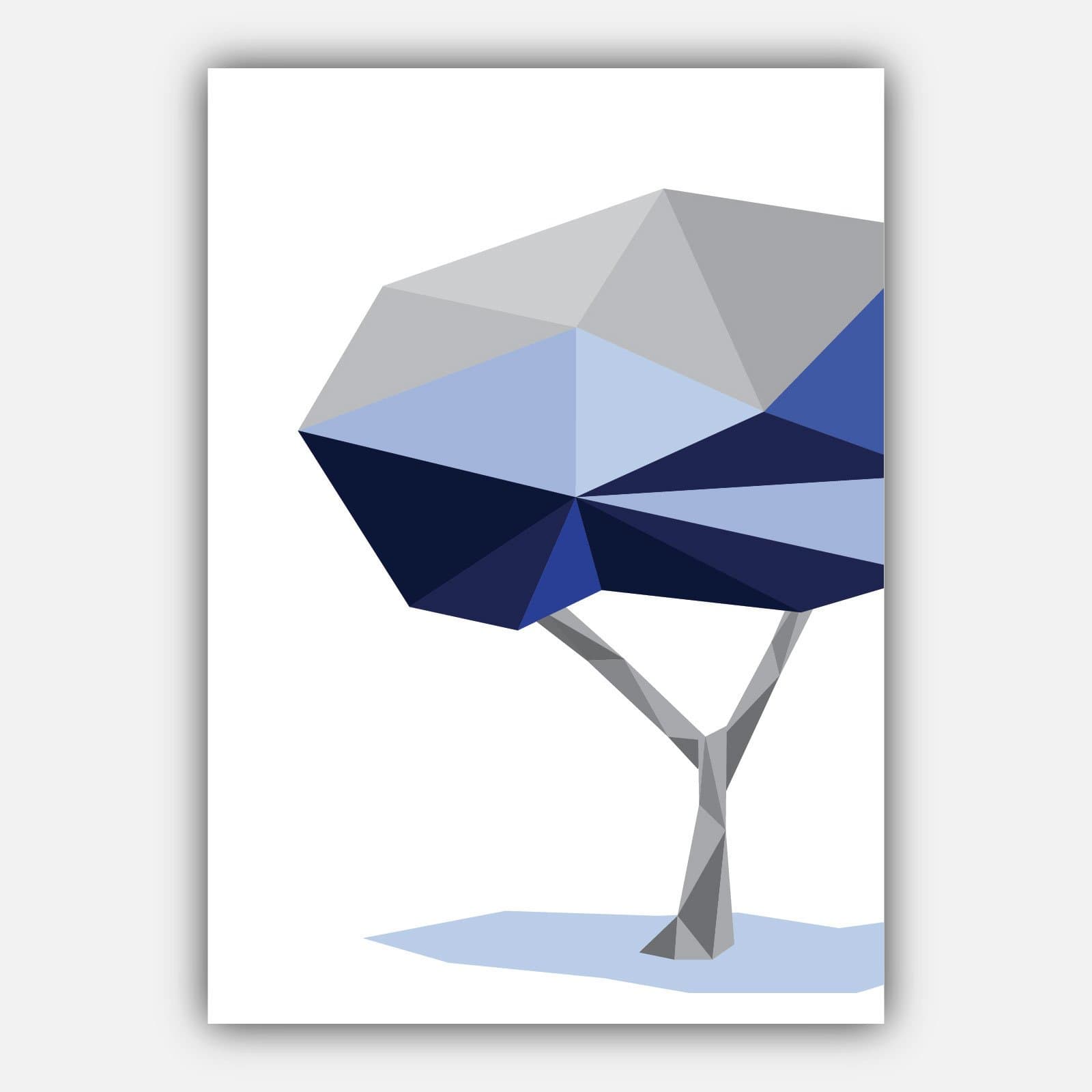 Set of 5 STAG deer Scandinavian GEOMETRIC Gallery Wall Art Prints Navy Blue, Pink & Grey Wall Pictures Posters Artwork