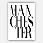 Set of 5 MANCHESTER Art Prints cityscape, Skyline Street Map Worker Bee Symbol Wall Pictures Posters Artwork Perfect Gift