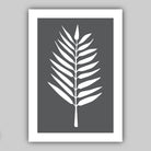 Set of 3 Duck Egg Blue Grey and White Tropical Gallery Wall Art Prints