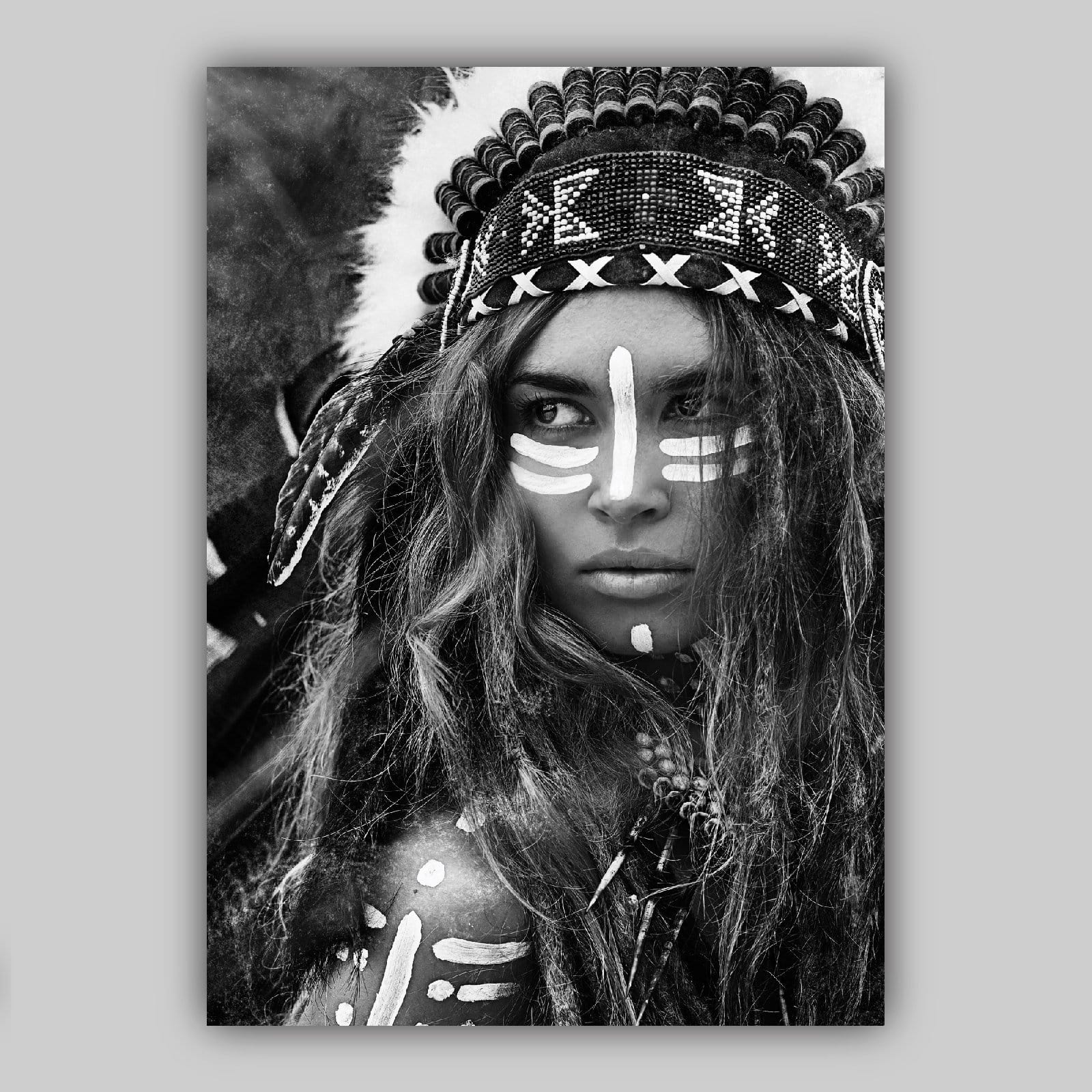 Set of 3 FASHION Strong WARRIOR Woman Powerful Quote Art Prints