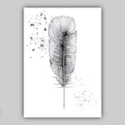 FEATHERS Set of 3 Gallery Wall Art Prints