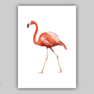 Pink Flamingo Set of 3 Gallery Wall Art Prints Minimal Artwork