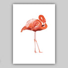 Pink Flamingo Set of 3 Gallery Wall Art Prints Minimal Artwork