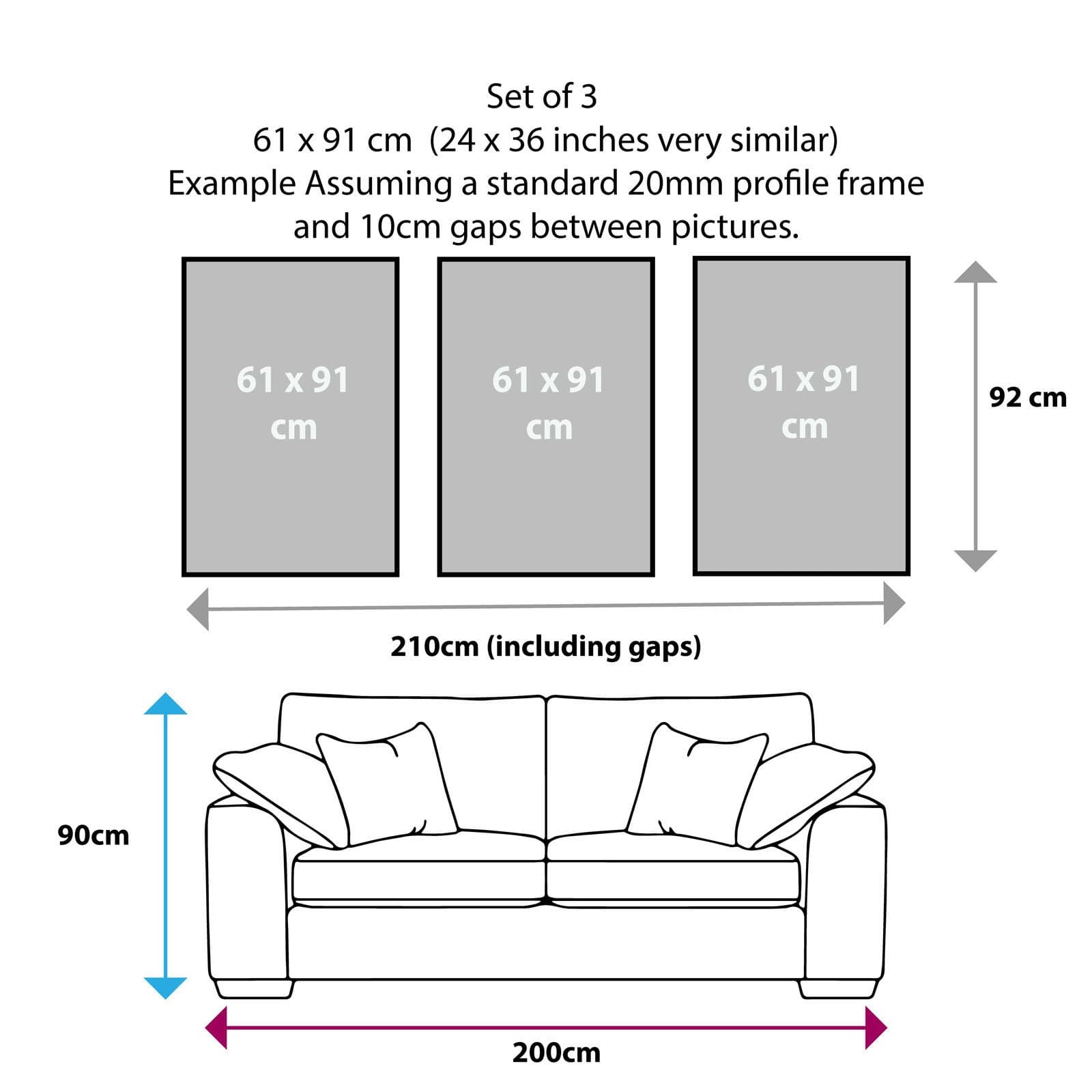 Set of 3 Scandinavian YELLOW & Grey Dolphin and Whale set Modern Art Prints