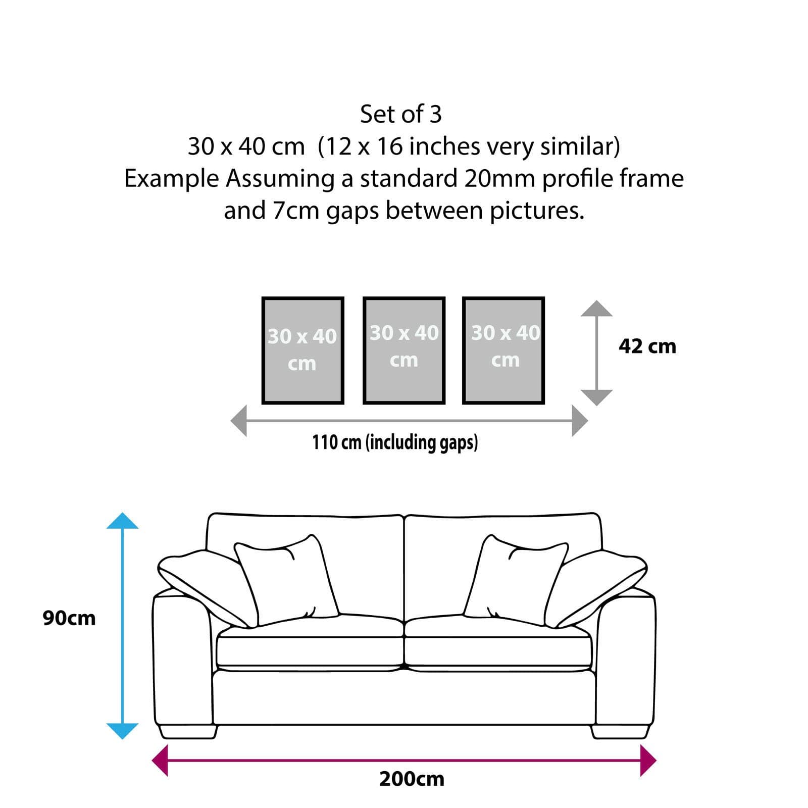 Set of 3 Scandinavian YELLOW & Grey BEARS & Tree set Modern Art Prints