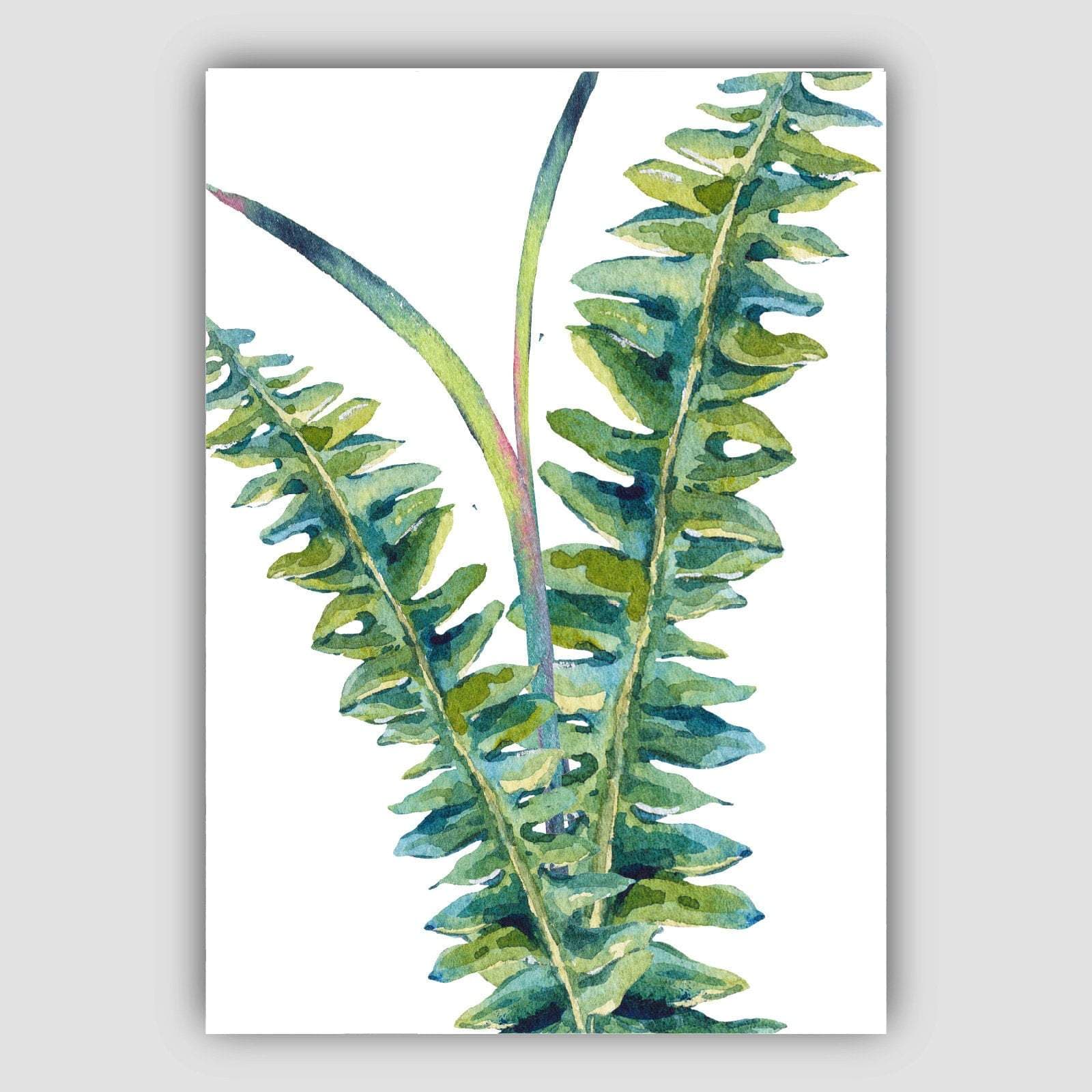 BOTANICAL set of 6 art PRINTS from Original Watercolour painting artwork perfect gallery pictures wall