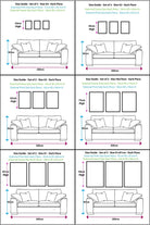 Matisse Floral and Nude Set of 3 FRAMED Wall Art Prints in Red and Beige | Artze Wall Art UK