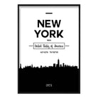 New York City Skyline Cityscape Print
