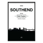 Southend City Skyline Cityscape Print