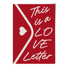 Love Letter Wall Art Print