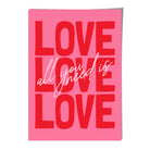 All You Need is Love Wall Art Print