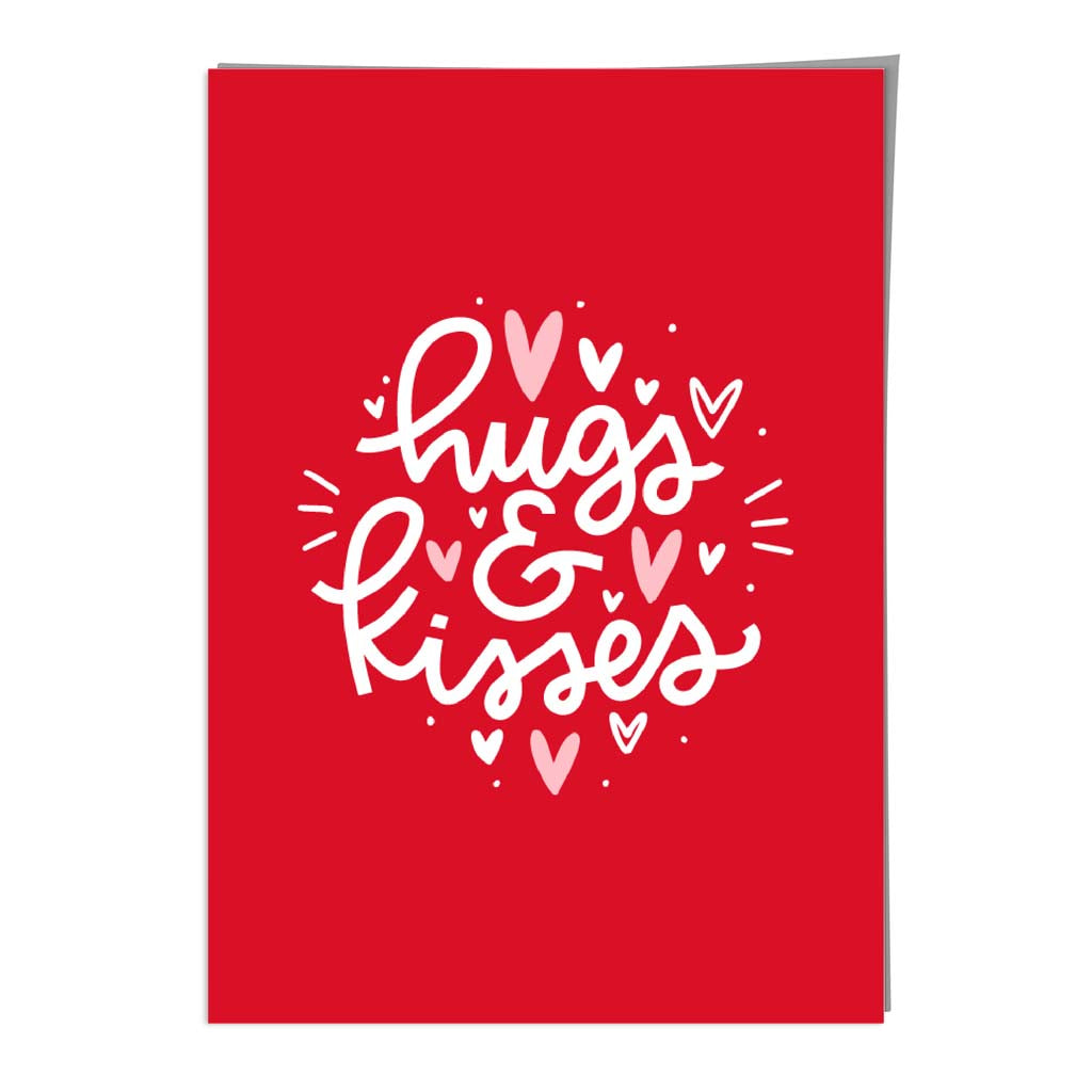 Hugs and Kisses Wall Art Print