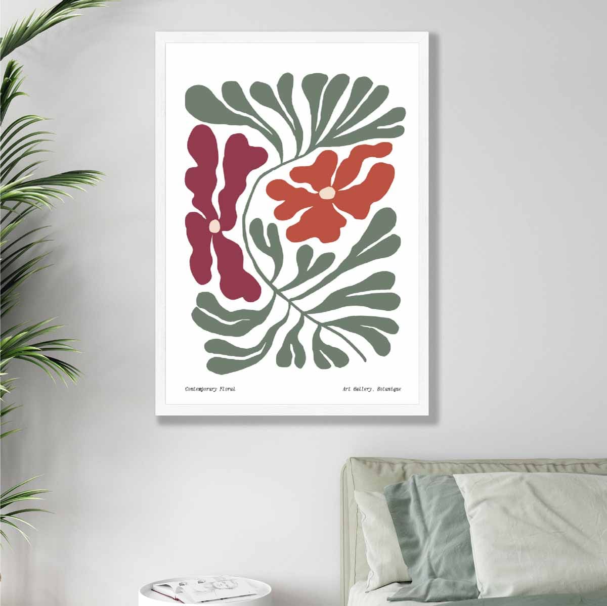 Contemporary Boho Floral Poster No 4 Botanical