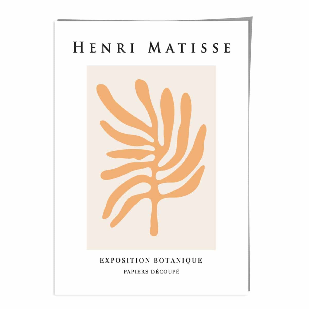 Henri Matisse Floral Galerie Poster in Yellow