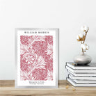 William Morris Raspberry Pink Marigold Art Print