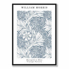 William Morris Blue Marigold Art Print