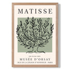 Matisse Plane Tree on Sage Green Art Print Wall Art Print