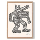 Keith Haring Dog 1985 Art Print Wall Art Print