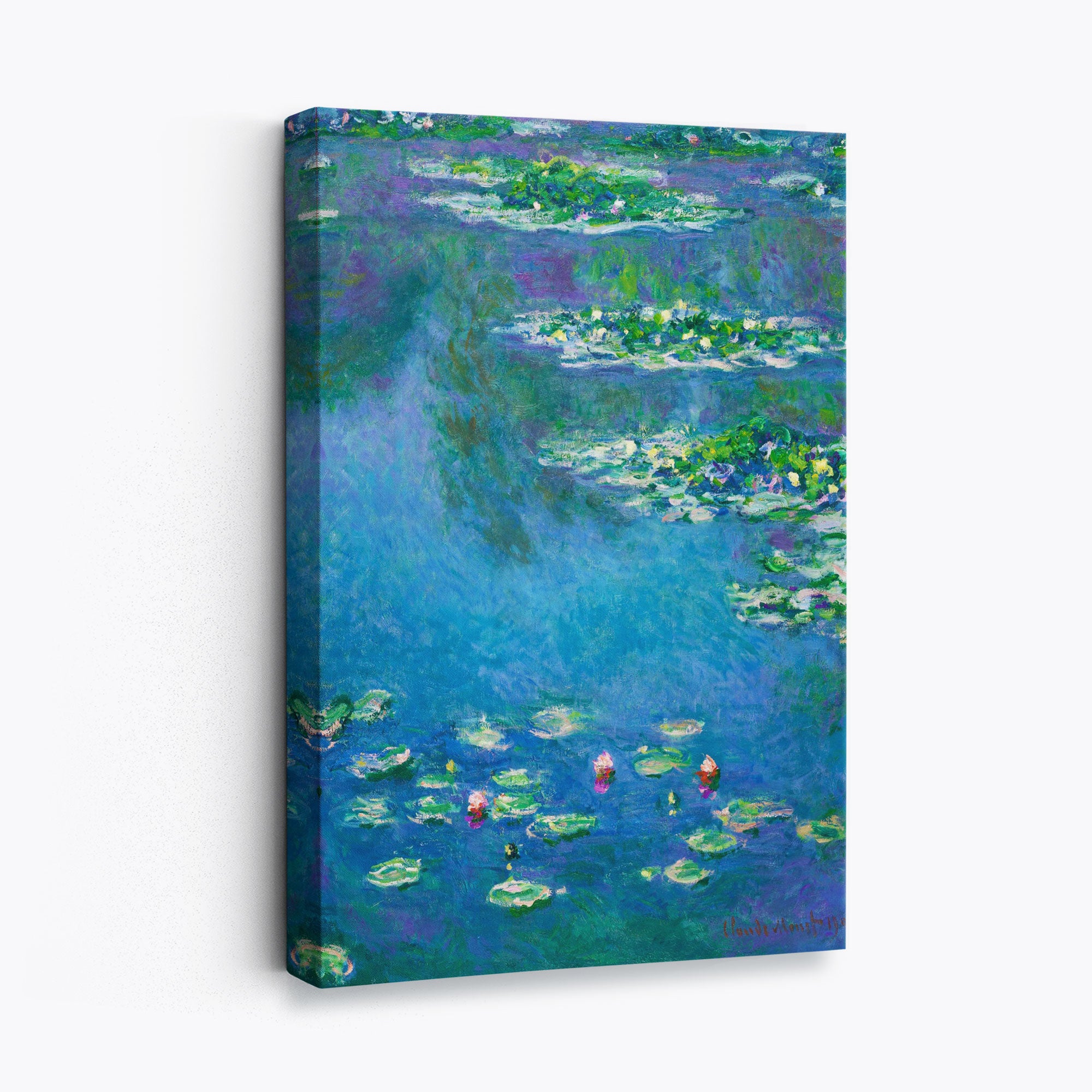 Claude Monet Water Lillies Canvas Art Print