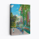 Claude Monet Artist's House at Argenteuil Canvas Art Print